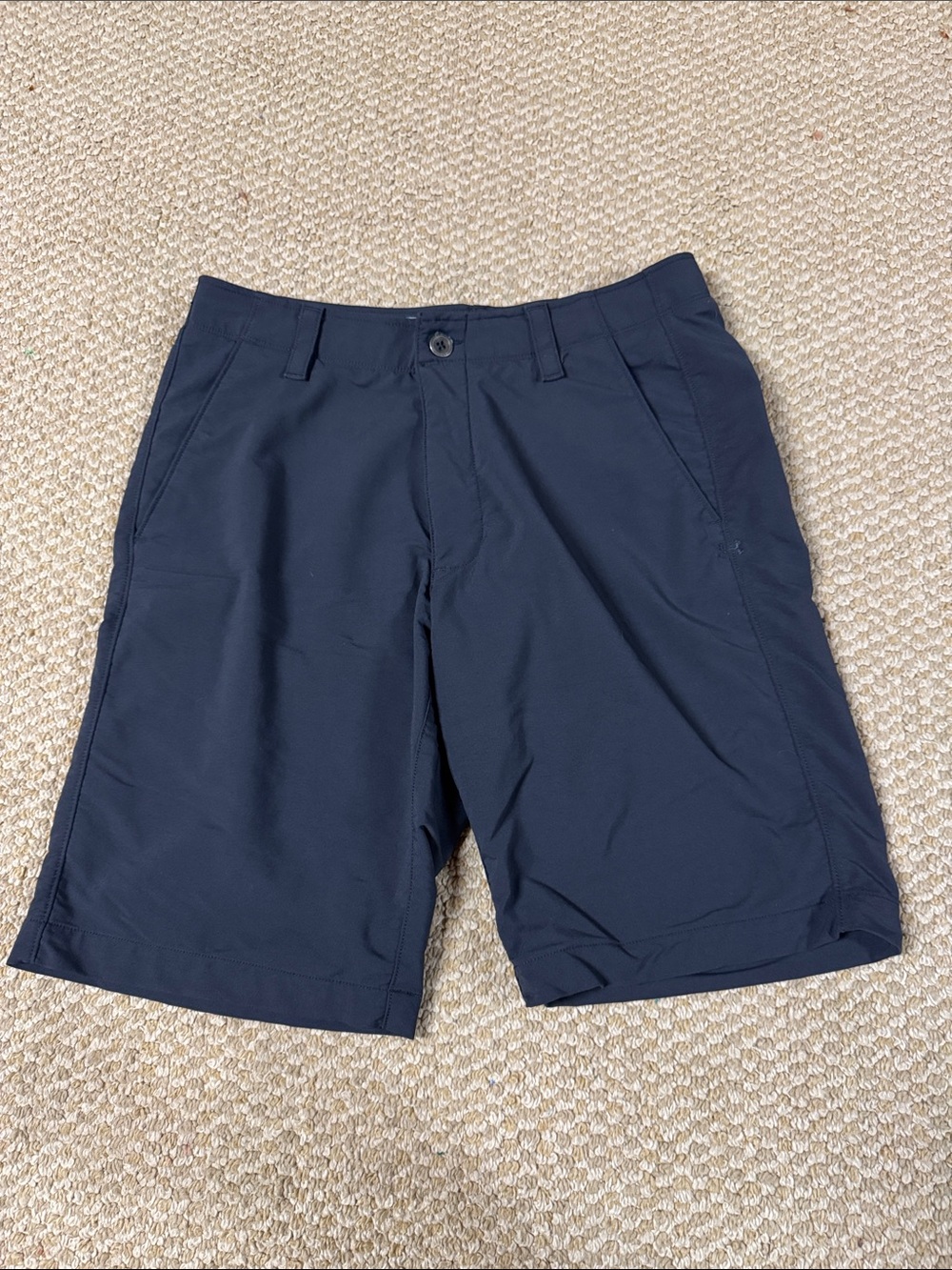 Under Armour Men's Flat Front Shorts — Navy
